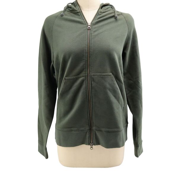 NWT Marc by Marc Jacobs Cotton Sweater Hoodie Army Green S-L $125+ - Picture 4 of 10
